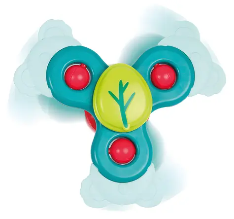 Ludi Baby spinner / Hračka pro batolata / od 10 měsíců / s přísavkou