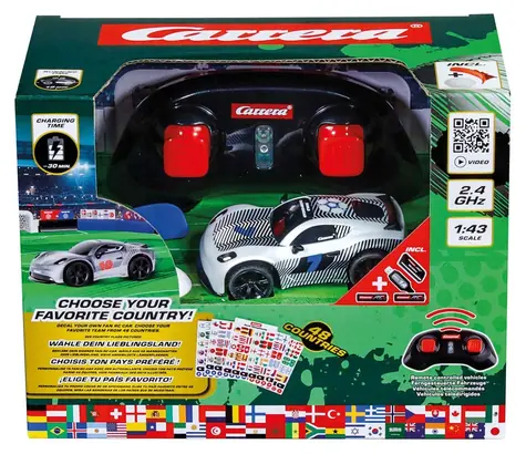 Carrera Mini RC World Championship bílá / RC auto / 2.4 GHz