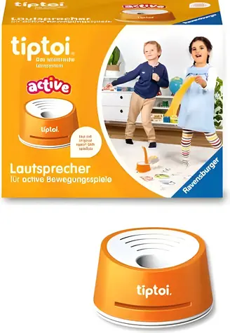 Ravensburger tiptoi ACTIVE oranžová, bílá / Reproduktor / 1.0 / pro pohybové hry tiptoi