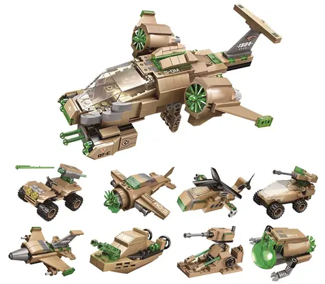 Qman Raider Aircraft 1804 část 1 / Stavebnice / od 6 let