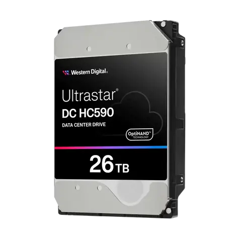 WD Ultrastar DC HC590 26TB / HDD / 3.5" SATA III / 7 200 RPM / 512MB cache / pro datová centra