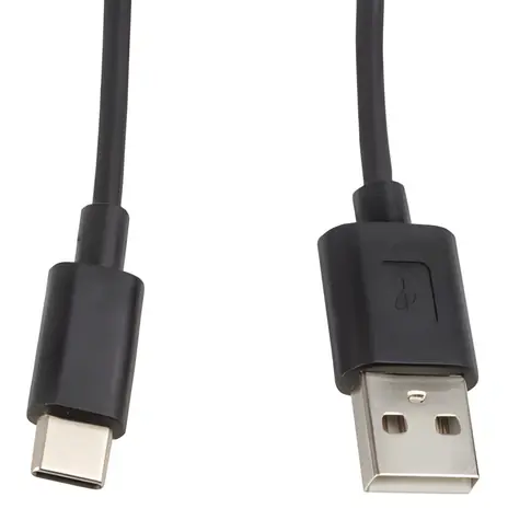 Lanberg USB 2.0 Type-C (M) - USB-A (M) 1 m černá / Datový kabel USB / 480 Mbit/s