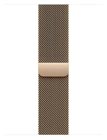 Apple Watch 42 mm zlatá / Milanese Loop řemínek / 38–42 mm