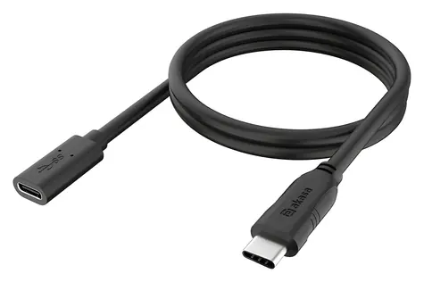 Akasa AK-CBUB70-12BK černá / Prodlužovací kabel USB-C / 1,2 m / USB 3.2 Gen 2 / 10 Gbps