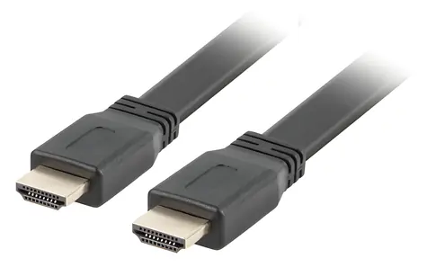 Lanberg CA-HDMI-21CU-0050-BK černá / Kabel HDMI / HDMI 2.0 / 5 m / 4K UHD / 144 Hz