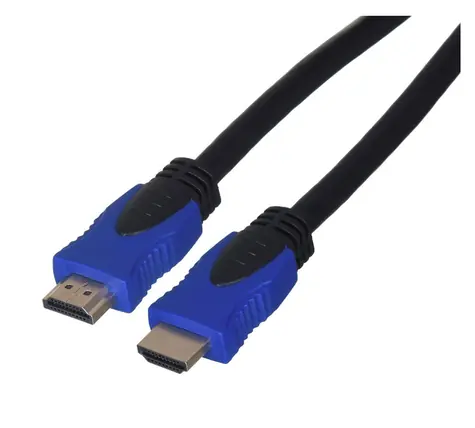 Lanberg CA-HDMI-20CU-0075-BK černá / Kabel HDMI / 7,5 m / HDMI 2.0 / 4K UHD / 18 Gbit/s