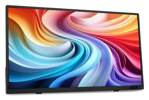 15,6" Acer PM161QT černá / Přenosný monitor / IPS / FHD / 60Hz / Touch / HDR10