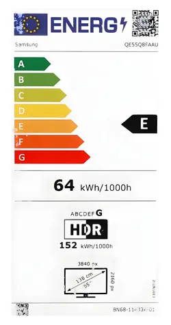 55" Samsung QE55Q8FAAU šedá / Televize / 4K QLED / HDMI / USB / Wi-Fi / BT / LAN / CI+ / DVB-T2-C-S2 / 20W repro