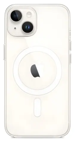 Apple iPhone 14 Clear Case průhledná / Kryt / MagSafe