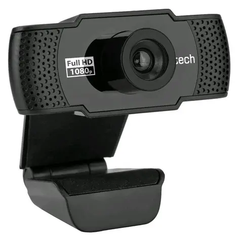 C-TECH CAM-11FHD černá / Webkamera / 1080p / 30 fps / Mikrofon / USB