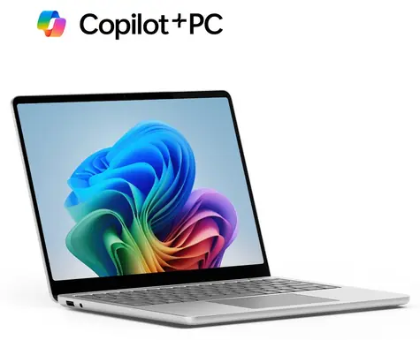 Microsoft Surface Laptop platinová / Notebook / Copilot+ PC / 13" PixelSense / Snapdragon X Plus / 16GB / 256GB / W11H