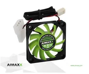 AIMAXX eNVicooler 6thin GreenWing / Ventilátor / 60 mm / 2300 RPM / 3 pin