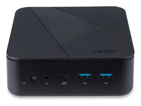 Acer Veriton N1502G-13U5U černá / Mini PC barebone / Intel Core 5 120U / Bez RAM / Bez disku / Bez OS