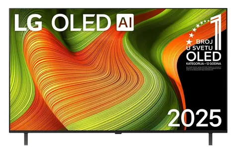 55" LG OLED55B53LA černá / Televizor / 4K UHD / OLED / 120 Hz / Dolby Vision / Wi-Fi 6