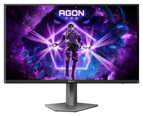26.5" AOC AGON PRO AG276UZD černá / Monitor / QD-OLED / 4K UHD / 240Hz / 0.03ms / HDMI + DP + USB-C / VESA / Pivot