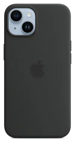 Apple iPhone 14 Silikonový kryt s MagSafe Midnight / Pouzdro / Silikon