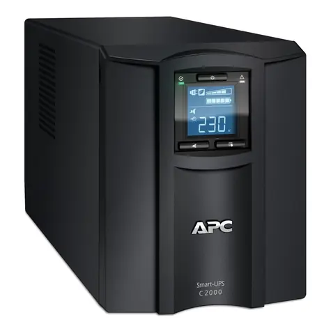 APC Smart-UPS C 2000VA / Záložní zdroj UPS / 1300 W / LCD / 230V