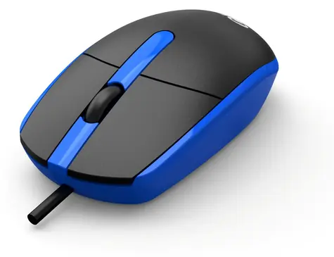 C-TECH WM-10 černomodrá / Optická myš / 1200 dpi / USB