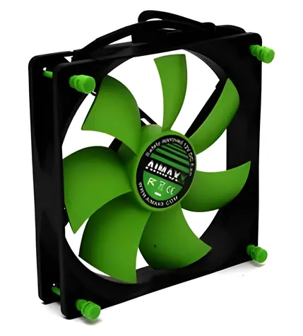 AIMAXX eNVicooler 12 PWM GreenWing / Ventilátor / 120 mm / PWM / 400–1600 RPM / 69 CFM / 4-pin