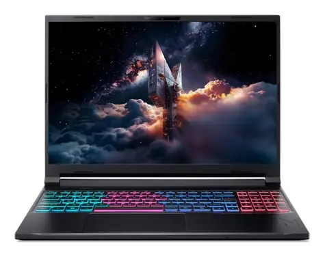 Acer Nitro V 16S (ANV16S-71-76ZB) černá / Herní notebook / 16" WQXGA 180Hz / Intel Core 7 240H / 32GB DDR5 / 1TB SSD