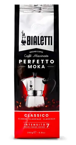 Bialetti Perfetto Moka Classic 250 g / Mletá káva / intenzita 7 / středně pražená
