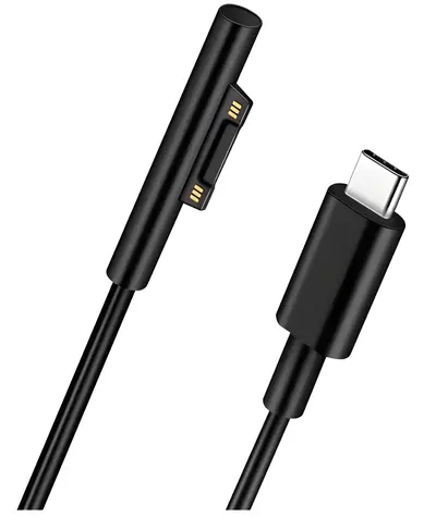 MicroConnect USB-C to Surface černá / Napájecí kabel / 1,5 m