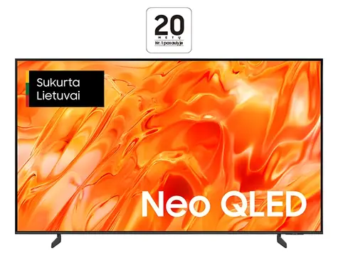 43" Samsung QE43QN70H černá / Televize / Neo QLED / 4K UHD / HDMI / USB / CI+ / LAN / Wi-Fi / BT / DVB-T2-S2 / 20W repro