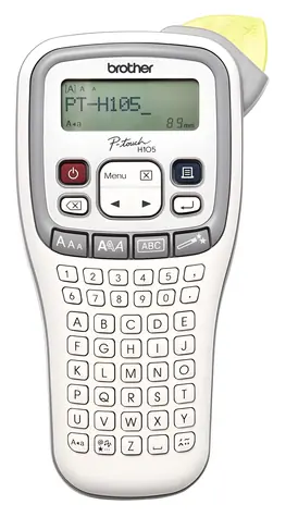 Brother PT-H105 / Ruční tiskárna štítků P-touch / Termotransferová / 3,5–12 mm / LCD / TZe páska