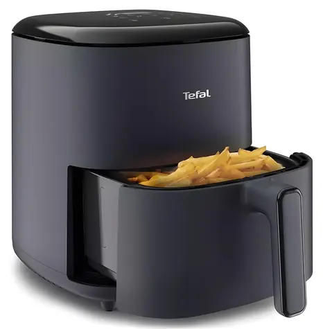Tefal EY245B10 šedá / Horkovzdušná fritéza / 1500 W / 5 l / LCD displej
