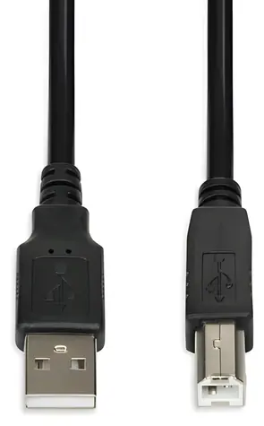 iBox IKU2D černá / USB kabel / USB 2.0 / USB-A – USB-B / 1,8 m