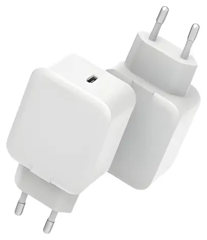 CoreParts USB-C 20W bílá / Nabíječka / USB-C / Rychlé nabíjení / 100-240 V