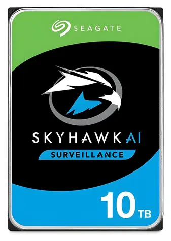 Seagate SkyHawk AI 10TB / HDD / 3.5" SATA III / 7 200 rpm / 256MB cache / 1y