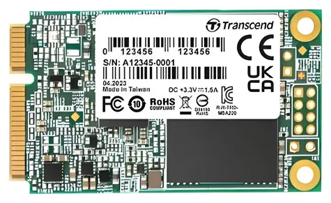 Transcend MSA220S 128GB / mSATA / SATA III 6Gb/s / TLC / 1y