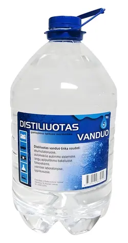 AUTOSERIO Destilovaná voda / 5 l