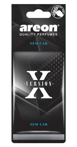AREON Air Freshener X Version - NEW CAR / Osvěžovač vzduchu do auta