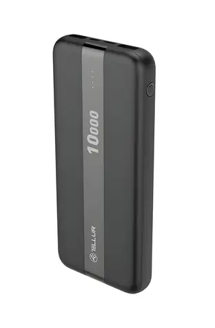 Tellur PBC103 10000 mAh černá / Powerbanka / 2x USB-A + USB-C + microUSB / 5V/2,1A