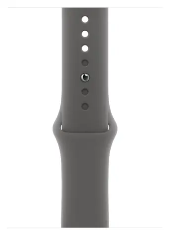 Apple Watch Sport Band 46mm skálově šedá S/M / Sportovní pásek pro Apple Watch / 140-190 mm