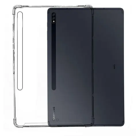 eSTUFF Orlando pro Galaxy Tab S7/S8 průhledné / Pouzdro / TPU
