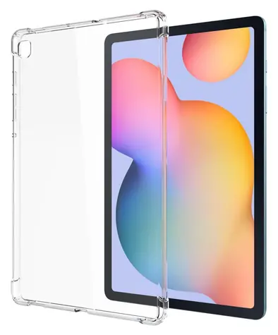 eSTUFF pro Galaxy Tab S6 Lite průhledné / Pouzdro / TPU