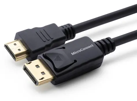 MicroConnect DisplayPort 1.2 - HDMI černá / Kabel / M-M / 10 m / Full HD / 60 Hz