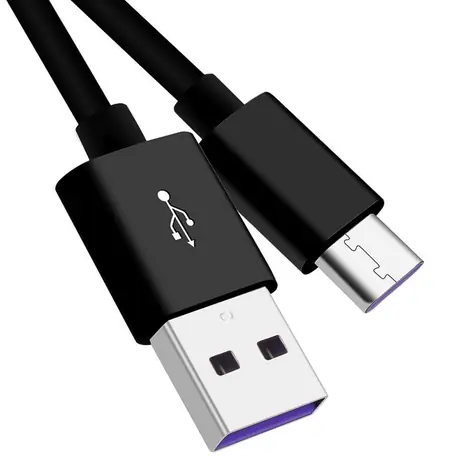 PremiumCord USB-C - USB-A černá / Kabel / rychlé nabíjení 5A / USB 3.1 / 2 m