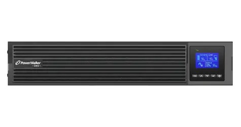 PowerWalker VFI 1000 ICR IoT DNV / Záložní zdroj UPS / 1000 VA / 1000 W / Rack 1U / Online