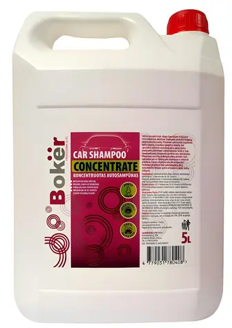 BOKER Autošampon Car Shampoo / bez příměsí / 5 l