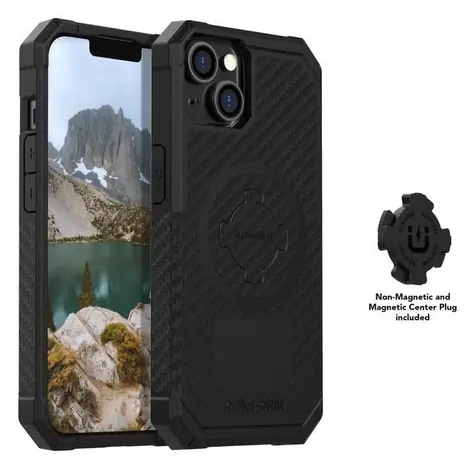 Rokform Rugged černá / Kryt / iPhone 14 Plus / MagSafe / RokLock / MIL-STD