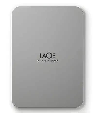 LaCie Mobile Drive šedá / Externí HDD / 2 TB / 2.5" / USB-C 3.2 Gen 1