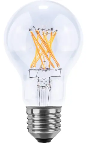 SEGULA čirá / LED žárovka / E27 / 650 lm / 2700 K / stmívatelná