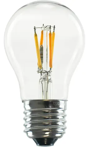 SEGULA LED žárovka Ambient čirá 2,5W / E27 / 200lm / 2000-2700K / stmívatelná