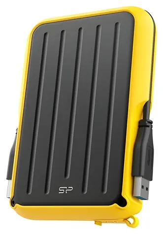 Silicon Power A66 4TB černá, žlutá / Externí HDD / 2.5" / USB 3.2 Gen 1