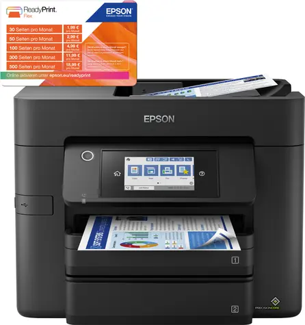Epson WorkForce Pro WF-4830DTWF / A4 inkoustová multifunkce / 36 ppm / 4800x2400dpi / ADF / Duplex / Fax / Wi-Fi / LAN