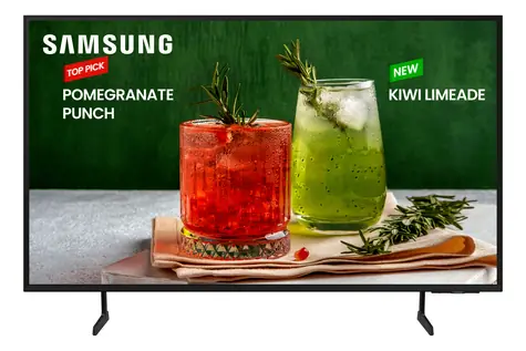 85" Samsung BE85D-H černá / Smart Signage / LED / 4K UHD / HDR10+ / 3x HDMI / Wi-Fi & BT 5.2